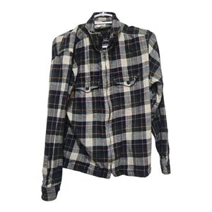 J.Crew Wallace & Barnes Workshirt Full Zip Flannel Men’s Small